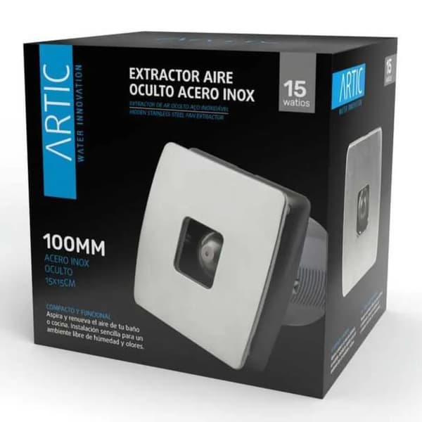 Artic 15W 100mm affugter i rustfrit stål