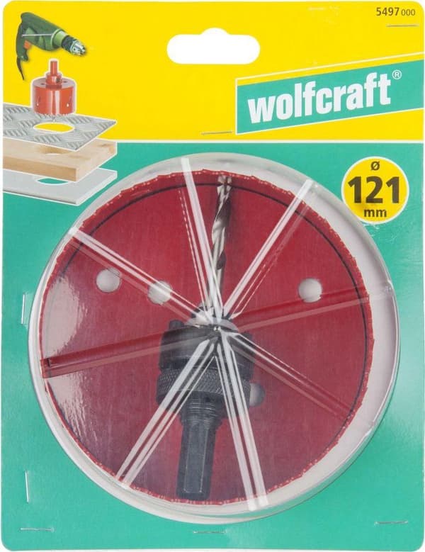 Craft bimetallipora 152 mm punainen