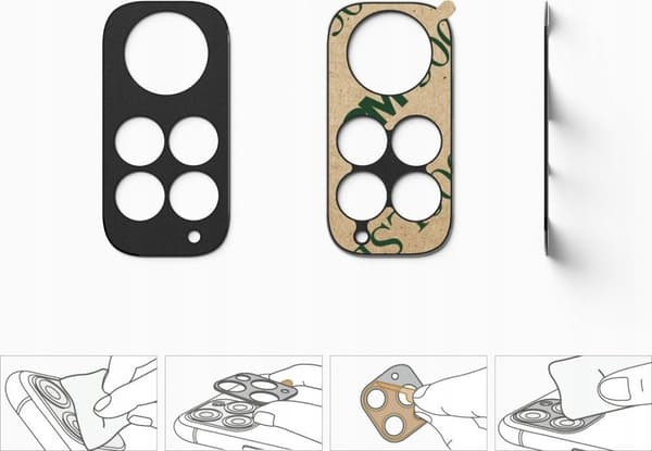 Ringke suojaava kameransuoja Redmi Note 11 musta