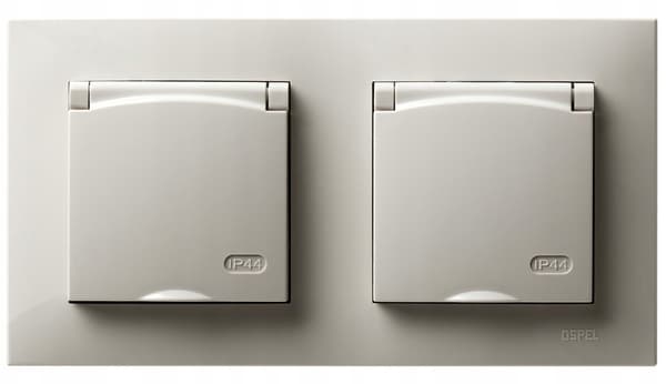 Ospel r-2z/83 switch frame cashmere beige
