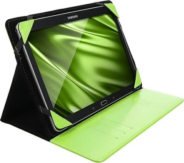 blun universal tablet case lime 12.4 tum