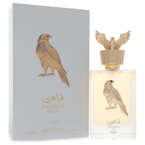 Lattafa Shaheen Gold Eau de Parfum 100 ml Läpinäkyvä