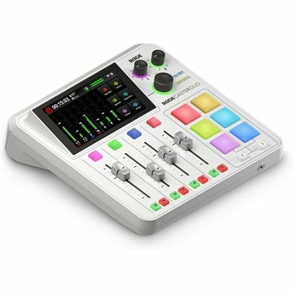 Røde RØDECaster Duo - vit, WLAN, Bluetooth, USB-C