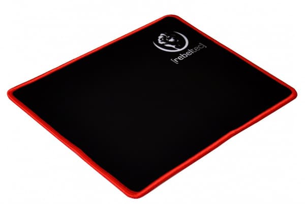 Rebeltec Slider S+ musemåtte Black/Red 250x200x3mm