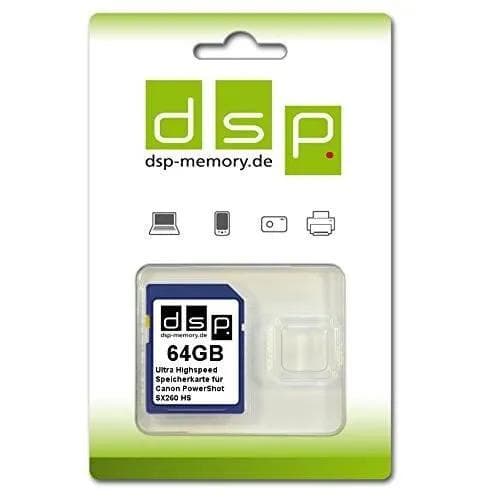 DSP Memory 64GB hukommelseskort med blokknap
