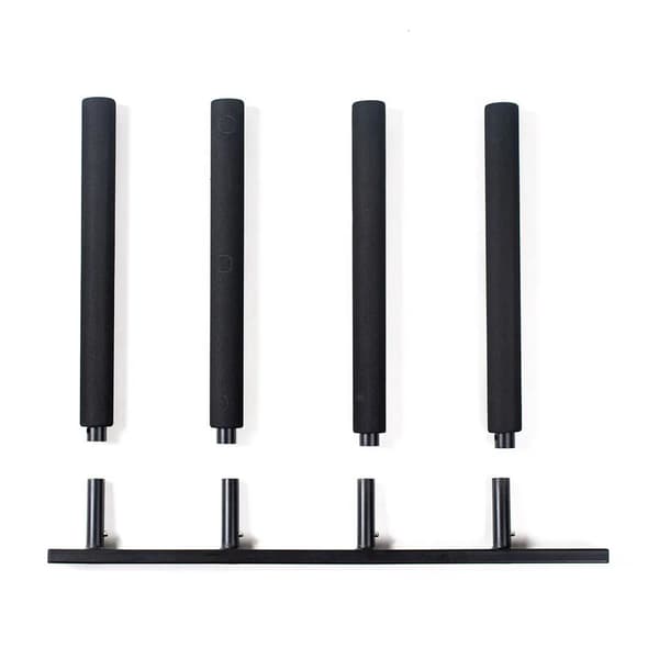 Surflogic surfboard wall mount vertikal svart