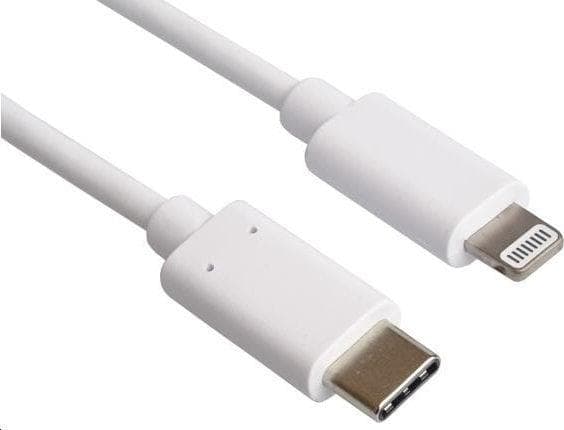 PremiumCORD Câble Lightning de 1 m blanc