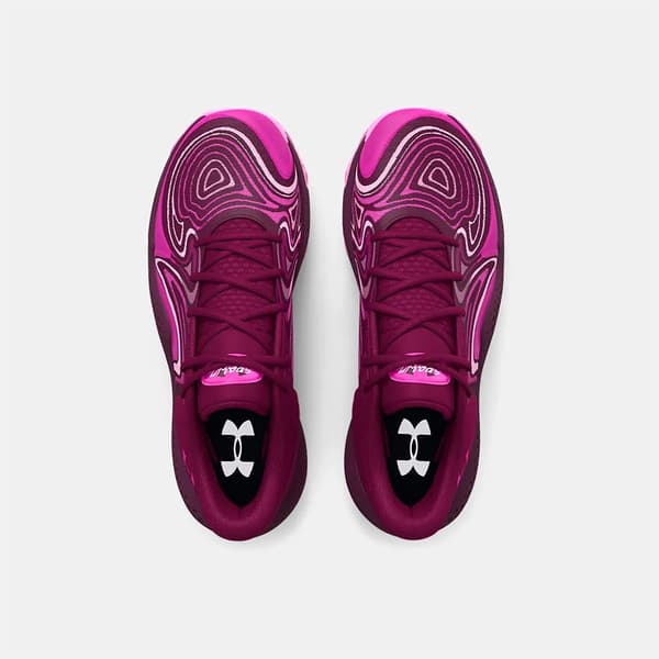 Under Armour Spawn 6 Mid Koripallokengät Lila