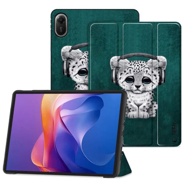 Tech-Protect SmartCase vihreä Xiaomi Redmi Pad 2:lle