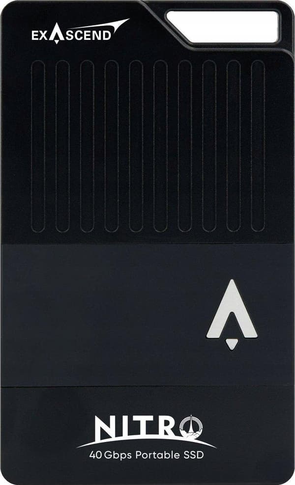 Exascend Nitro Portable 2 TB Musta SSD
