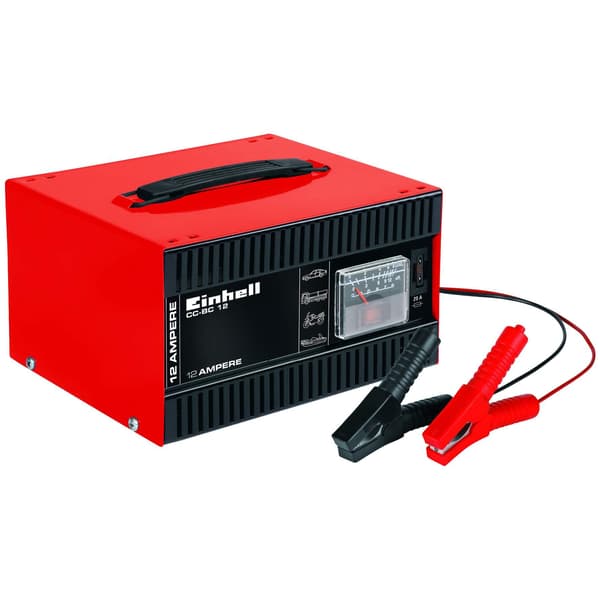 Einhell CC-BC 12 Batterilader 12V 26-200Ah Rød