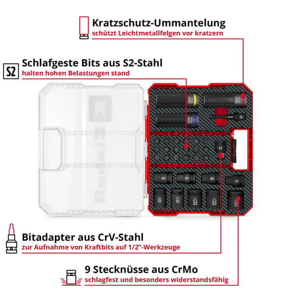 Einhell impact set 109288 32-delars verktygsset