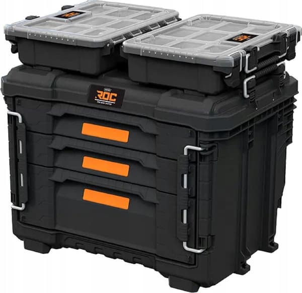 Keter roc pro gear 2.0 toolbox XL med 2 skuffer