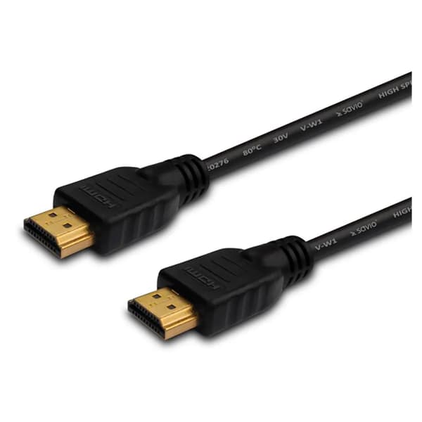 Savio CL-195 HDMI-kabel 2m høj hastighed sort