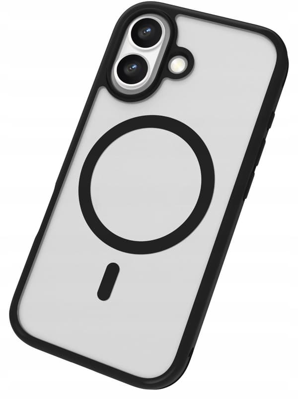 Roobix dusky magsafe -kotelo iPhone 17 musta