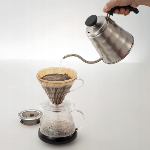 Hario Buono Kettle 700ml Sølv/Grå