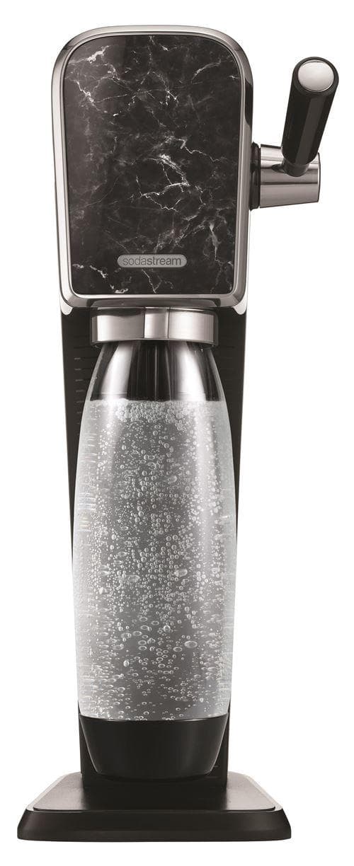 SodaStream art marbre musta 1L pullo 60L CO2