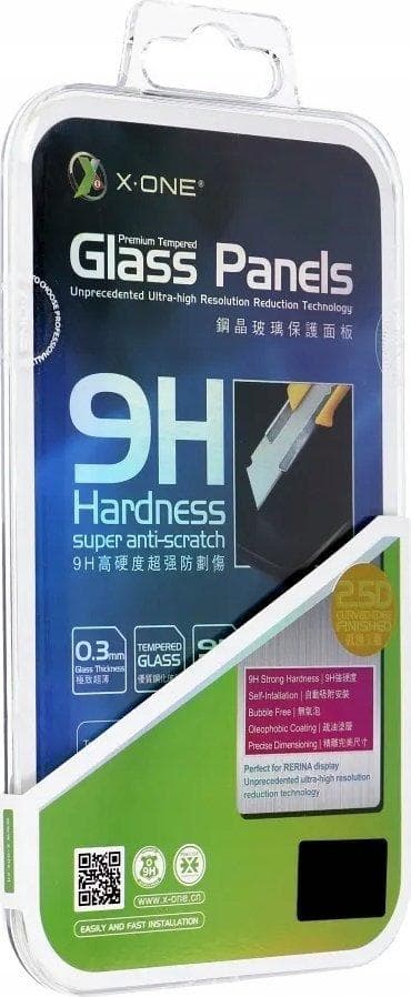 X-One iPhone 15 Tempererat glas Transparent