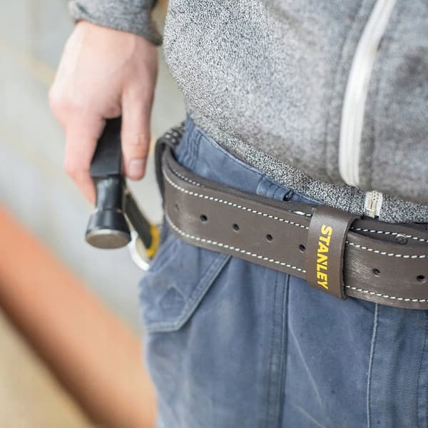 Stanley stst1-80119 læder justerbart værktøjsbælte 130cm