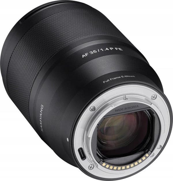 Samyang AF 35mm F1.4 P FE objektiv, sort
