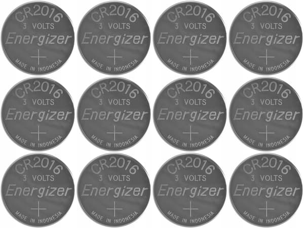 Energizer Lithium Batterier 90mAh 3V 20mm Pakke med 2