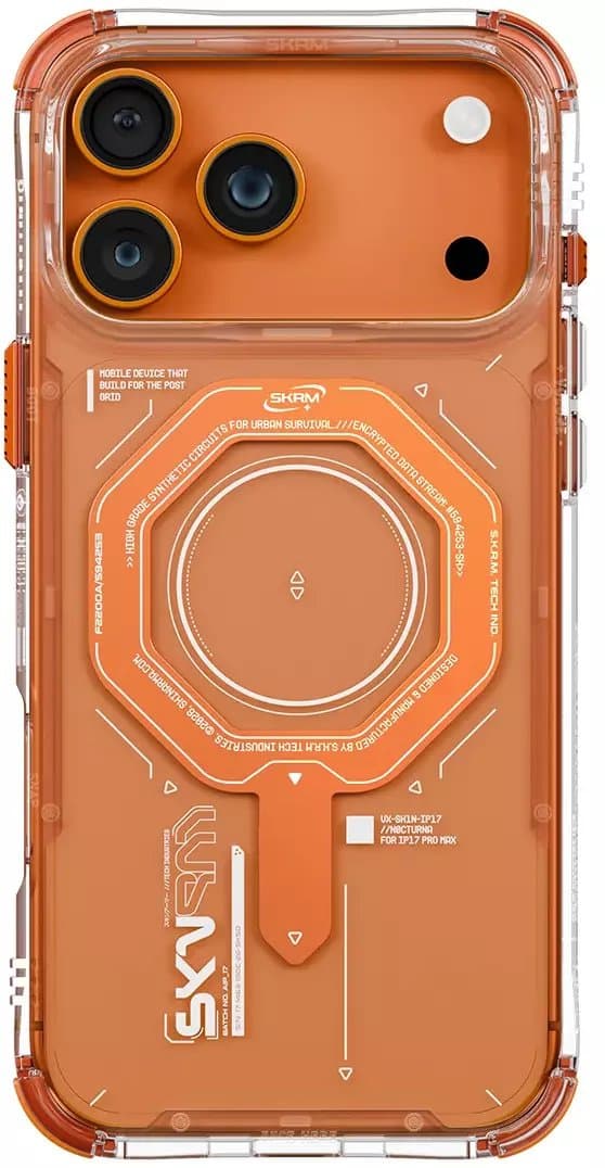 Skinarma Magma Orange iPhone 17 Pro