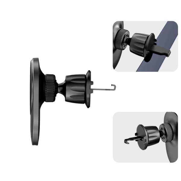 Tech-Protect MM15W-V1 magnetisk biltelefonholder 15W sort
