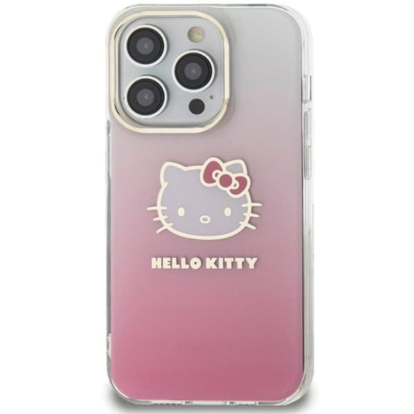 Hello Kitty iml gradient electrop kitty head vaaleanpunainen