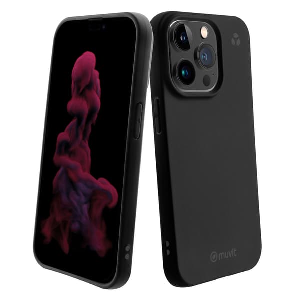 Muvit Recycletek mobiltelefoncover i sort