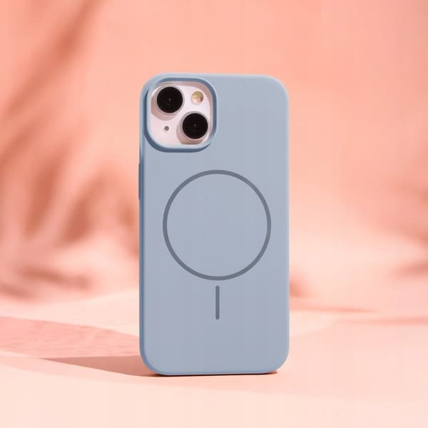 etteri silicone thin mag iPhone 16 Pro Max lysblå