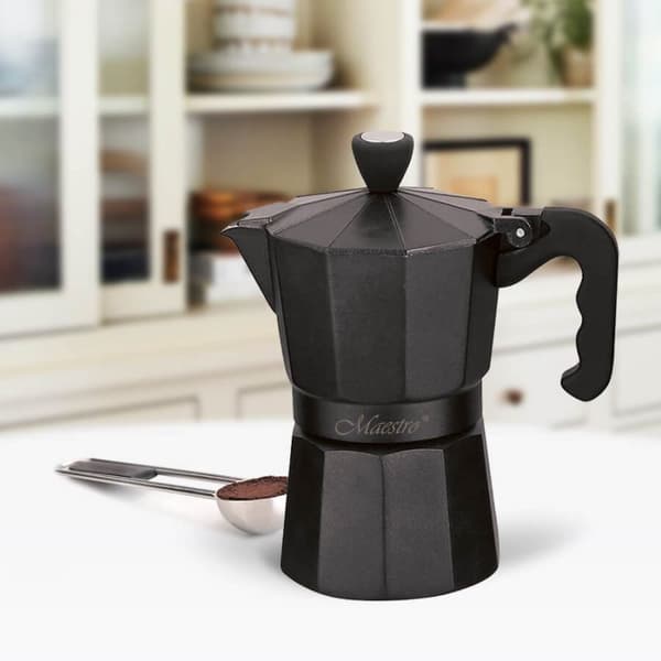 Maestro mr-1666-3-black 3 kopper kaffebrygger