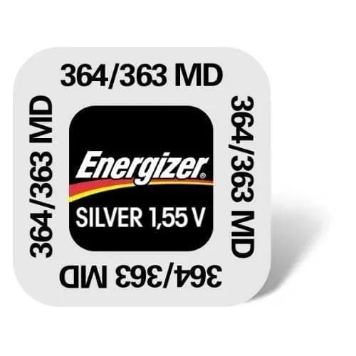 Energizer 364/363 Sølvoxid 23mAh 1.55V