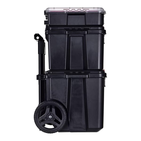 Keter stack n roll työkalulaatikko 150l musta