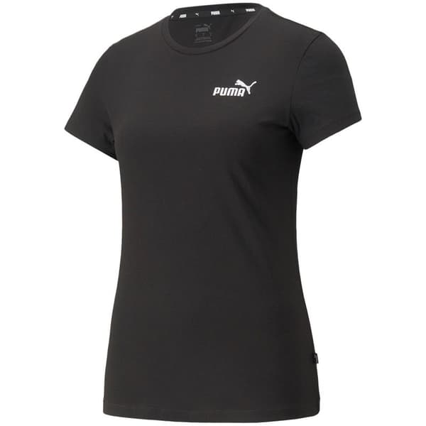 PUMA essentials+ broderi t-shirt sort