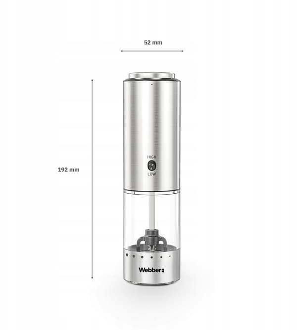 Webber mk30 sähköinen maustemylly 70ml