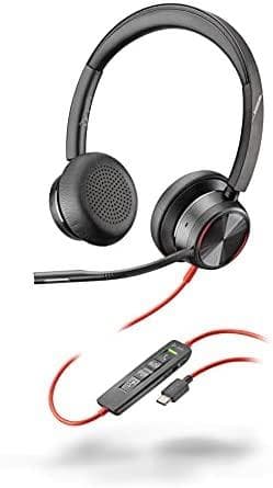 Poly Blackwire 8225 headset med aktiv støjreduktion, USB-C, sort