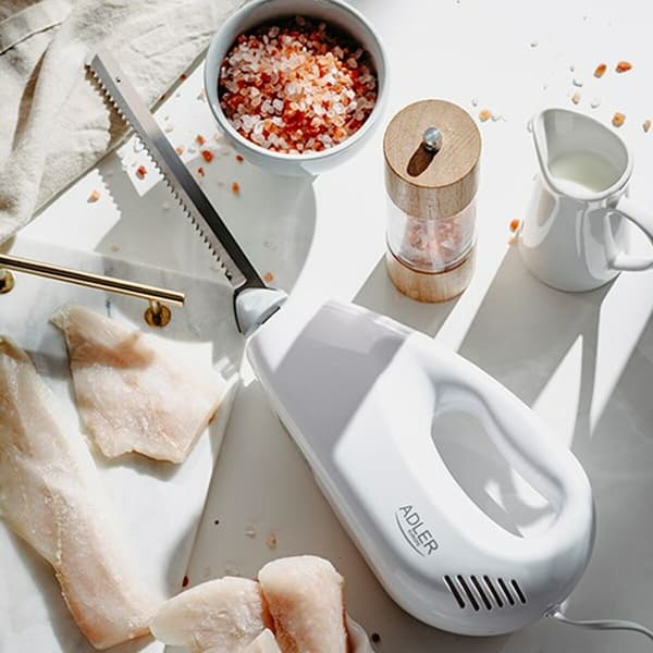 Adler electric knife ad 4512 vit 17cm 200W