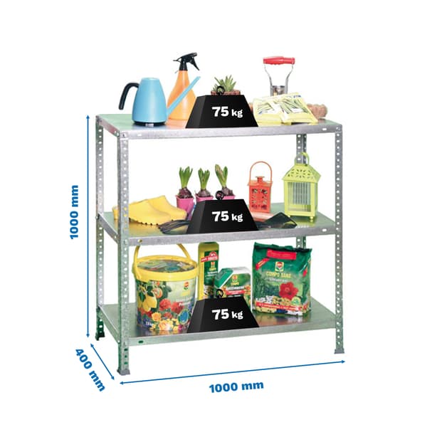 Simonrack metalhylde advantage plus 3/400 galvaniseret