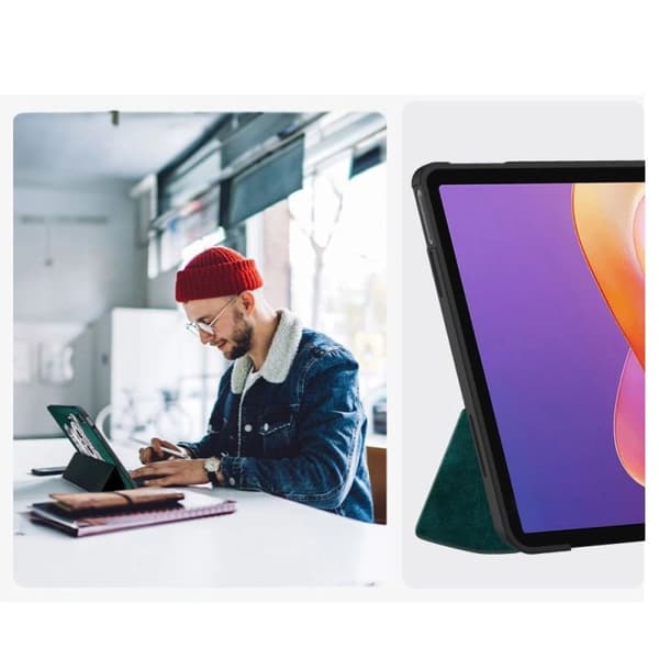 Tech-Protect SmartCase vihreä Xiaomi Redmi Pad 2:lle