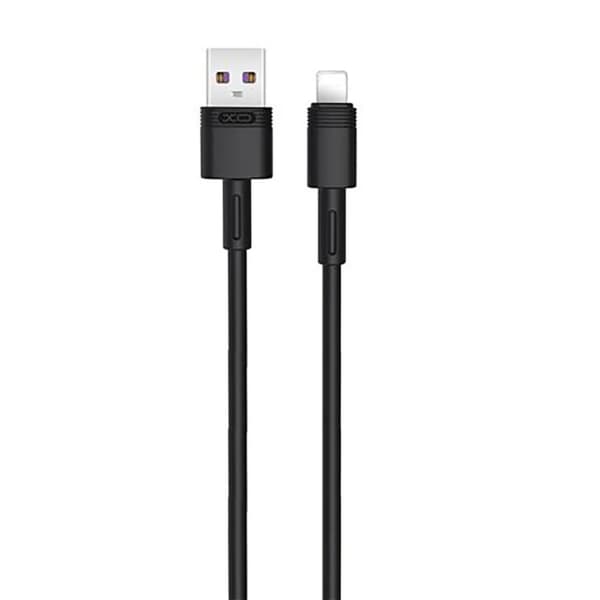 XO nb166 USB-A til Lightning kabel 1m 5A sort