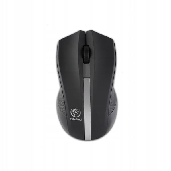 Rebeltec Galaxy trådløs mus 1000 DPI sort/sølv