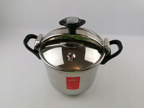 Lacor classic trykkoger 12L i rustfrit stål