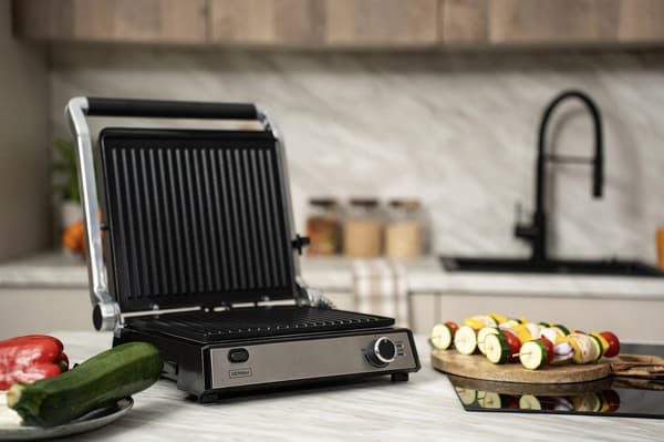 Kernau KSG 251 S elektrisk grill 2000W rustfrit stål/sort
