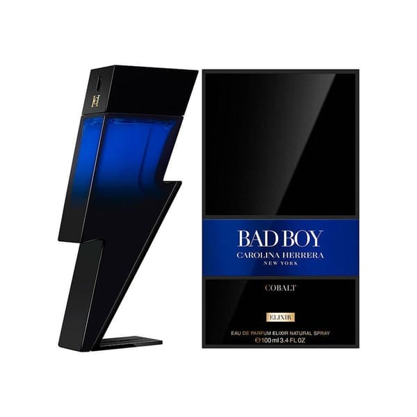 Carolina Herrera Bad Boy Cobalt Elixir sininen-musta 100 ml