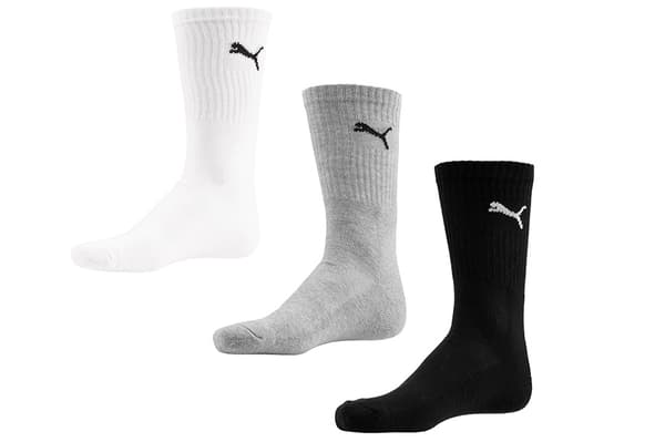 PUMA crew socks 3-pack Monivärinen