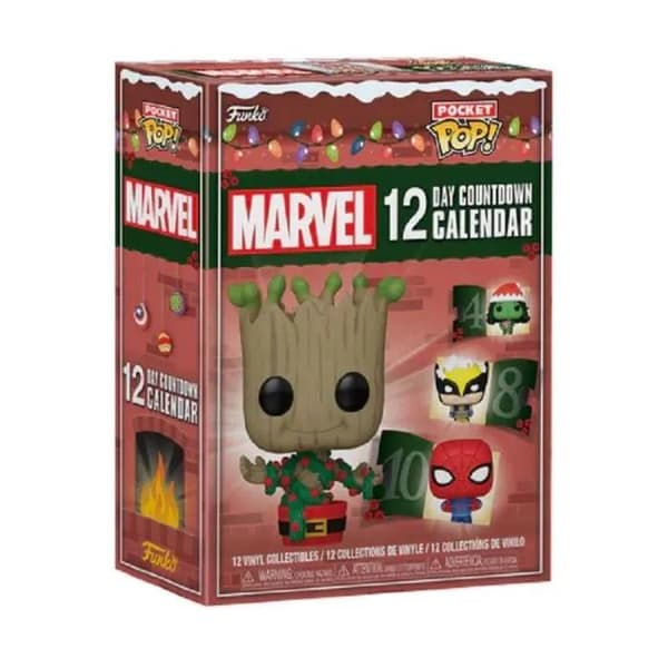 Funko Julekalender Marvel med 12 figurer