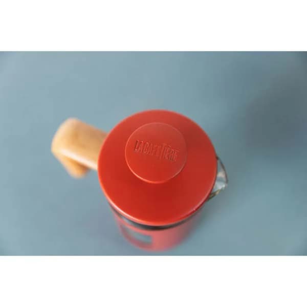 La Cafetière Pisa röd 3 koppar