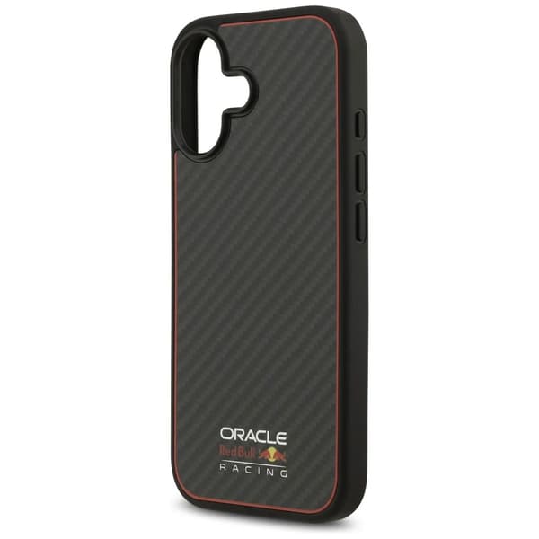 Red Bull Kevlar Logo Matt MagSafe iPhone 17 Sort