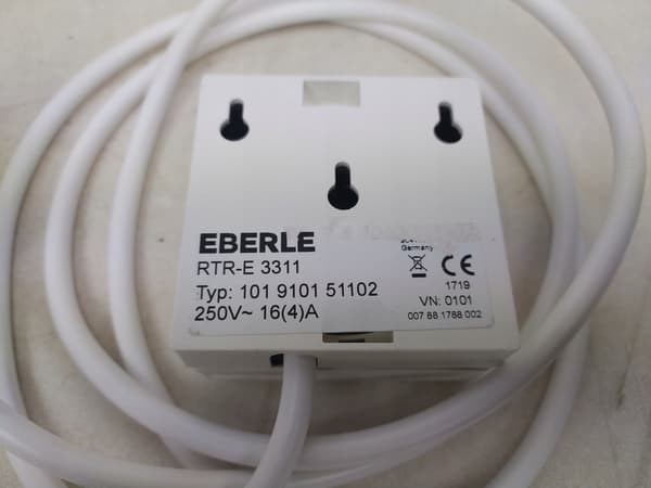 Eberle rtr-e 3311 termostat hvid