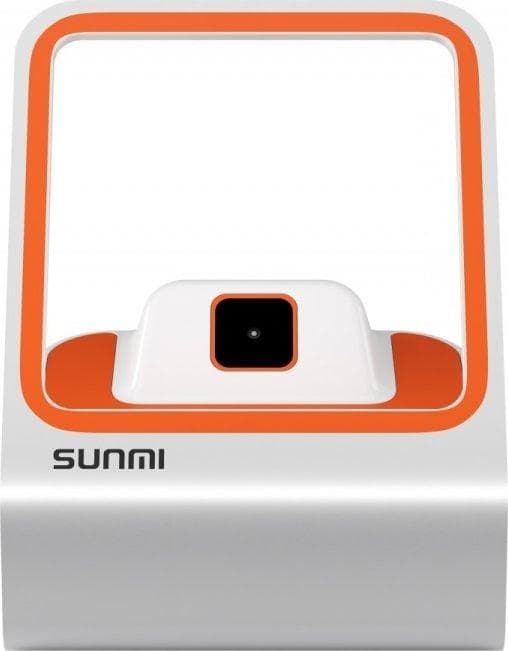 Sunmi Blink-Scanning Box orange med robust aluminiumdesign
